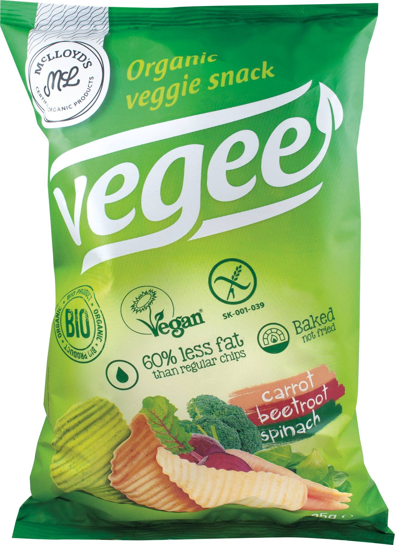 Burgonyás snack, zöldséges BIO 85g