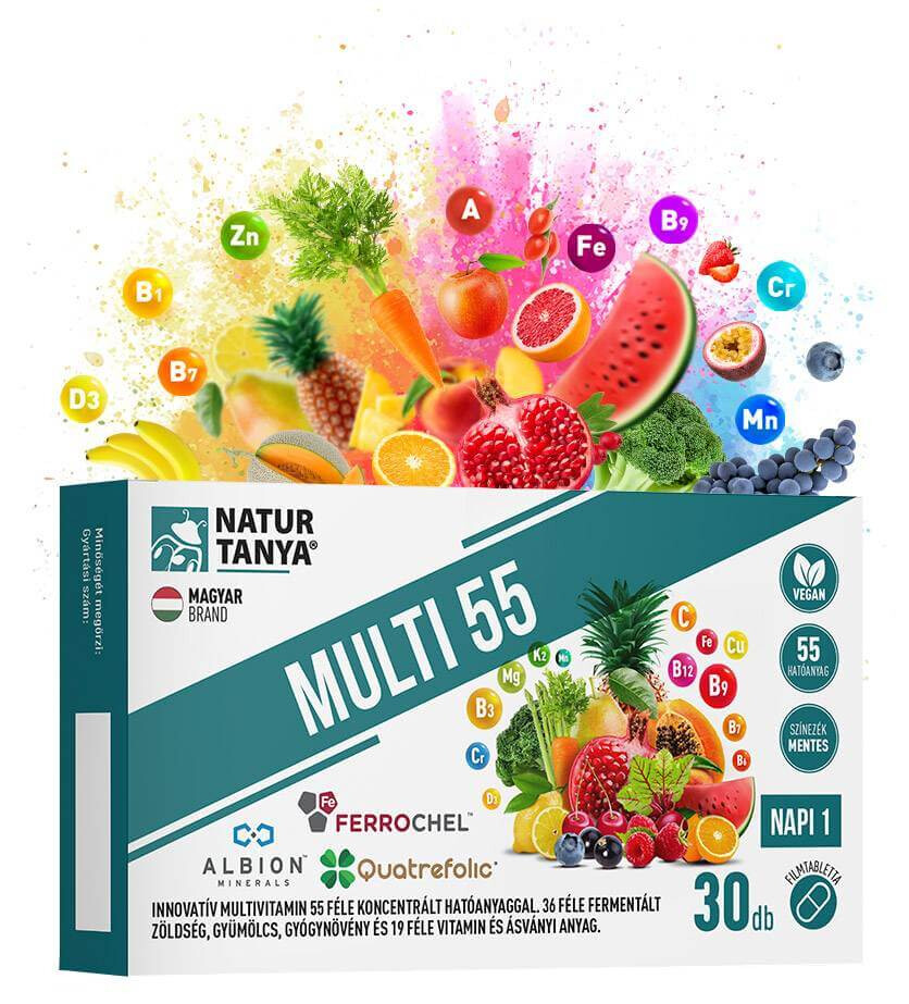 MULTI 55 Fermentált multivitamin 30db