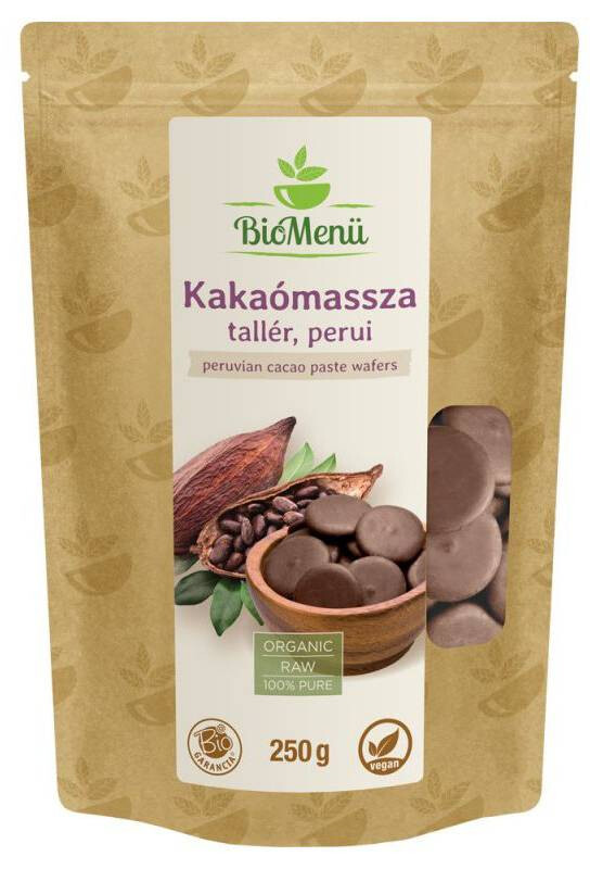 BIO KAKAÓMASSZA tallér perui 250 g