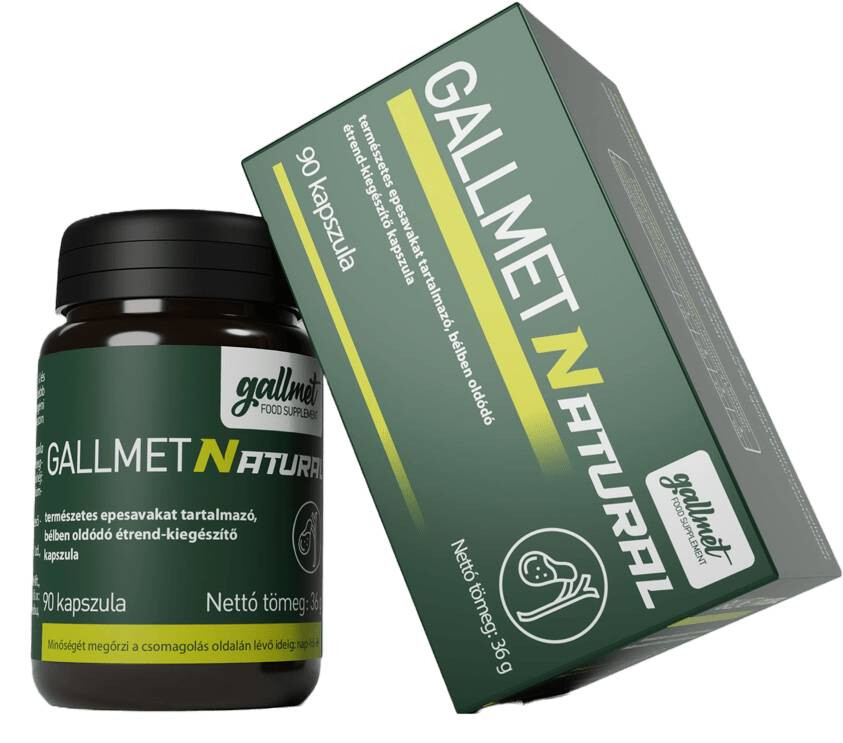 Gallmet-N-90 Gallmet-Natural kapszula 90db
