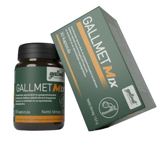 Gallmet M gyógynövény kapszula 30db