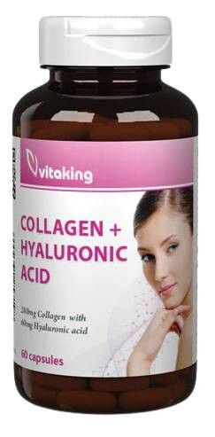 Vitaking Hialuronsav + Kollagén komplex 60db