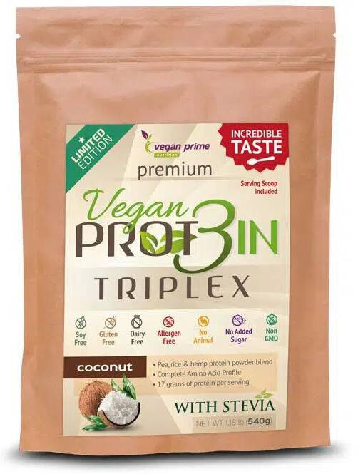 Vegan Prot3in Triplex Kókusz 540 g