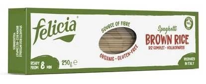 Felicia Bio Barnarizs spagetti gluténmentes tészta 250 g