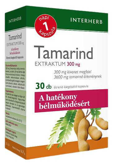 Interherb NAPI1 Tamarind Extraktum 300 mg 30 db