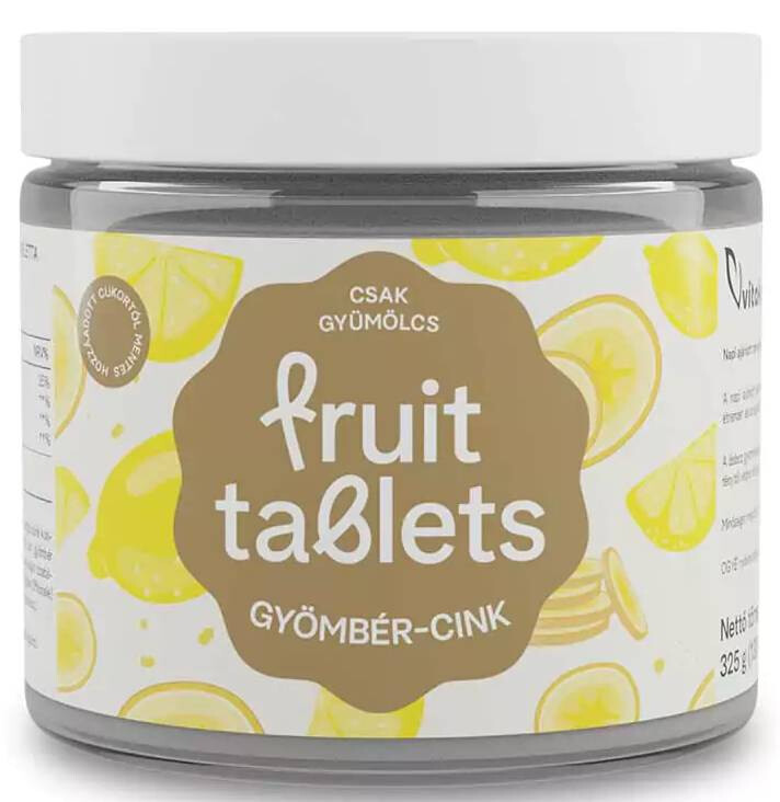 VK Fuitt Tablets - Gyömbér-Cink 130db