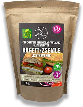 Szafi Free csökkentett szénhidrát-tartalmú bagett / zsemle lisztkeverék 1000g