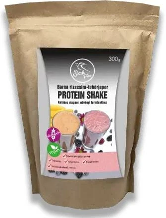 Szafi Free Barna rizscsíra-fehérjepor protein shake karobos alap