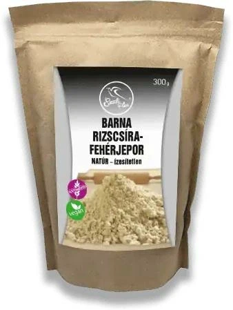 Szafi Free Barna rizscsíra-fehérjepor natúr- ízesítetlen (gluténmentes, vegán) 300g