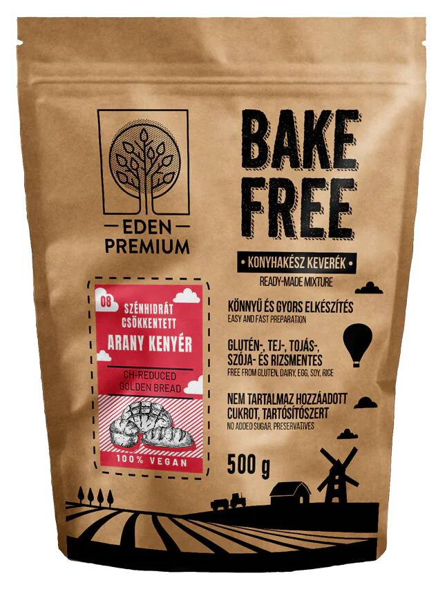 Éden Prémium Bake-free Arany Kenyér Lisztkeverék 500 g