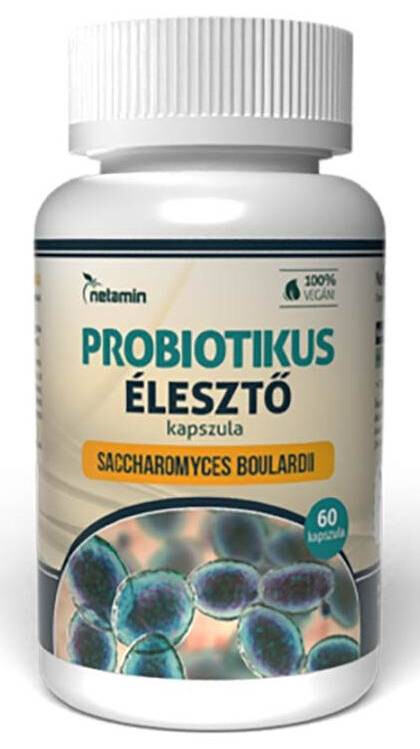 Netamin Probiotikus élesztő kapszula 60 db