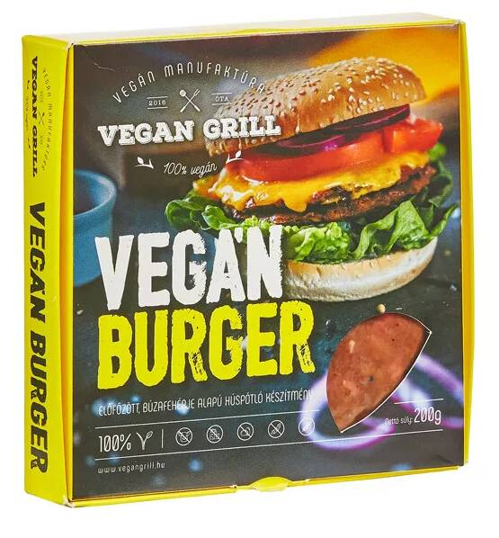 Vegan Grill VEGÁN BURGER 200g