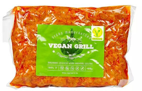 Vegan Grill MAGYAROS HAGYMÁS SZEJTÁN 400g