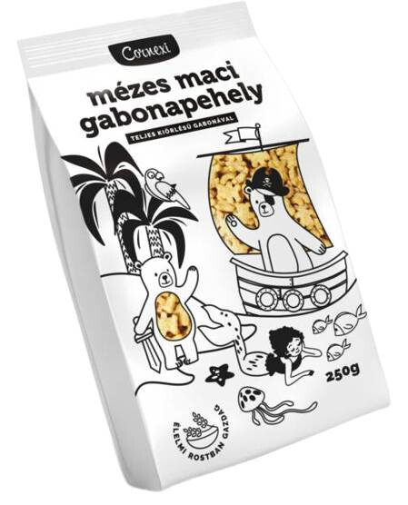 Cornexi mézes maci gabonapehely teljes kiőrlésű gabonával 250 g