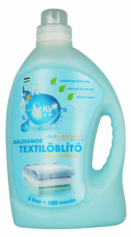 SensEco Balzsamos textilöblítő - Blue Silk 3000ml