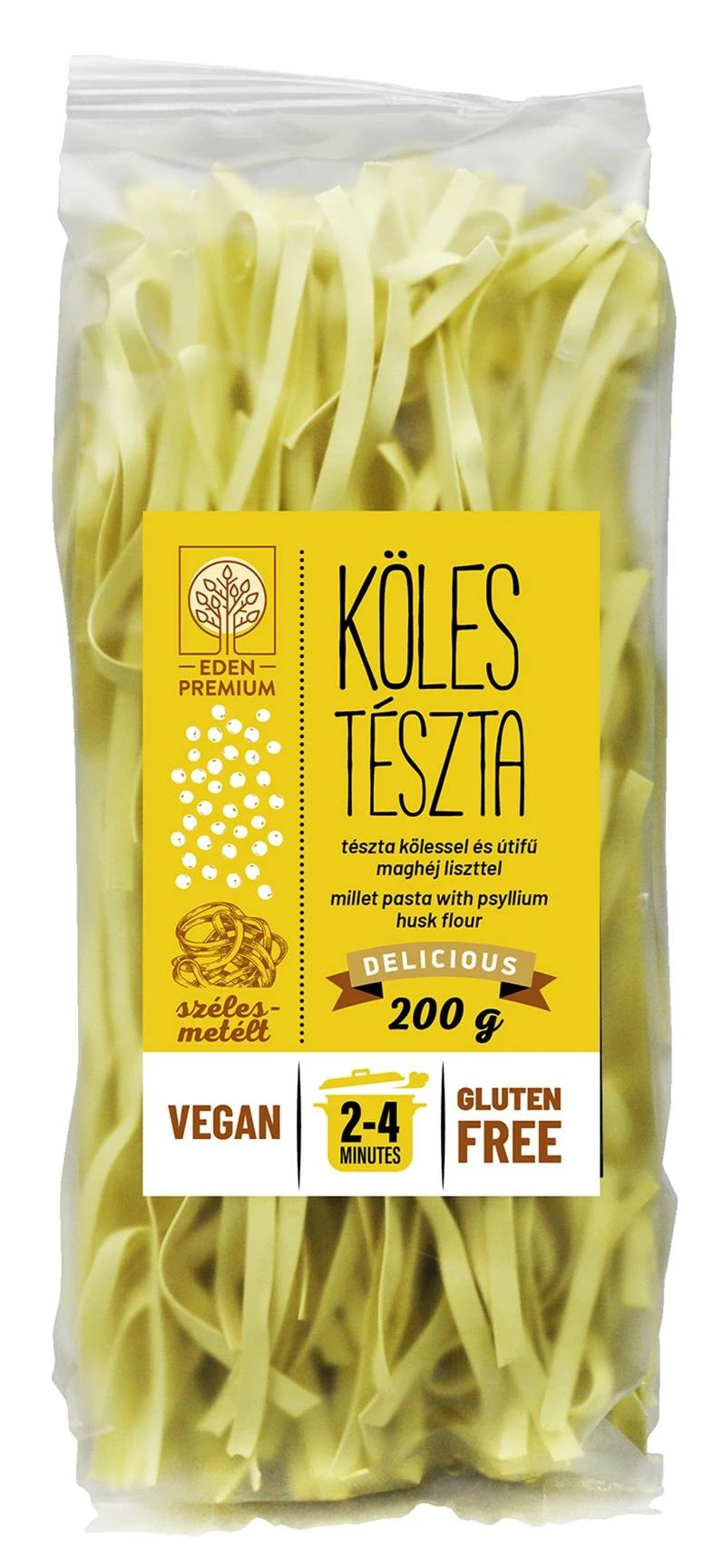 Éden Prémium Kölestészta szélesmetélt 200g