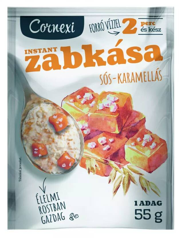 Cornexi Sós Karamellás zabkása 55 g