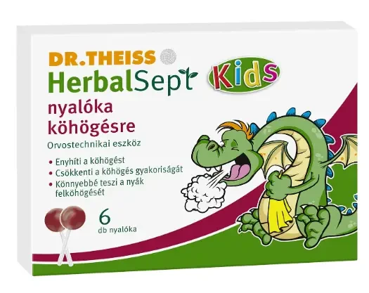 Dr.Theiss HerbalSept nyalóka köhögésre 6 db