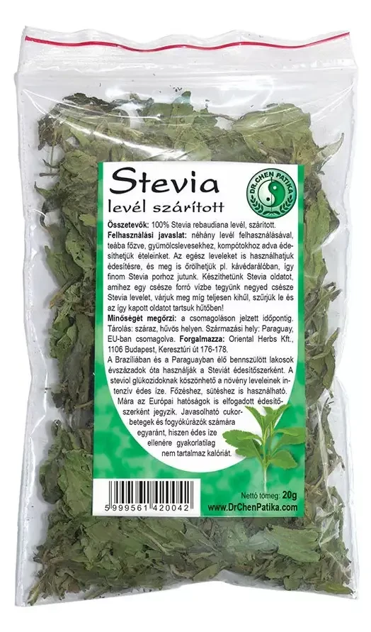 Dr. Chen Stevia levél szárított 20 g