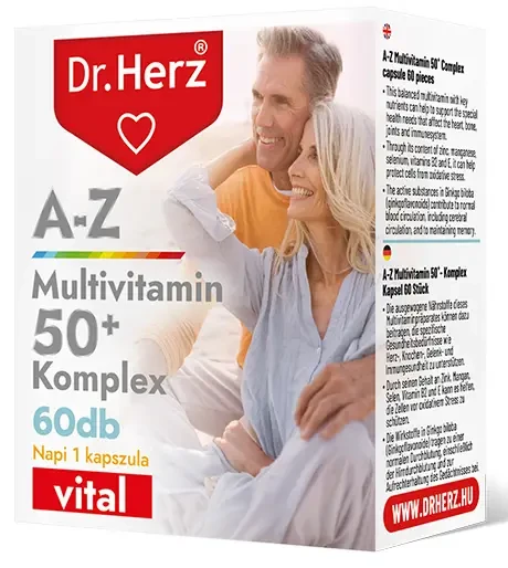 Dr. Herz A-Z 50+ Multivitamin Komplex 60 db