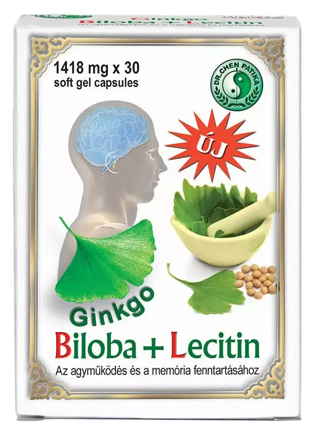 Dr. Chen Ginkgo Biloba + Lecitin kapszula 30 db