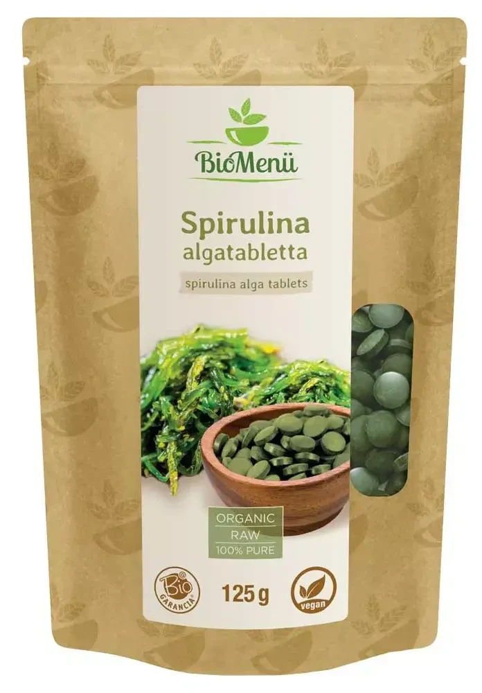 BioMenü BIo Spirulina tabletta 125g