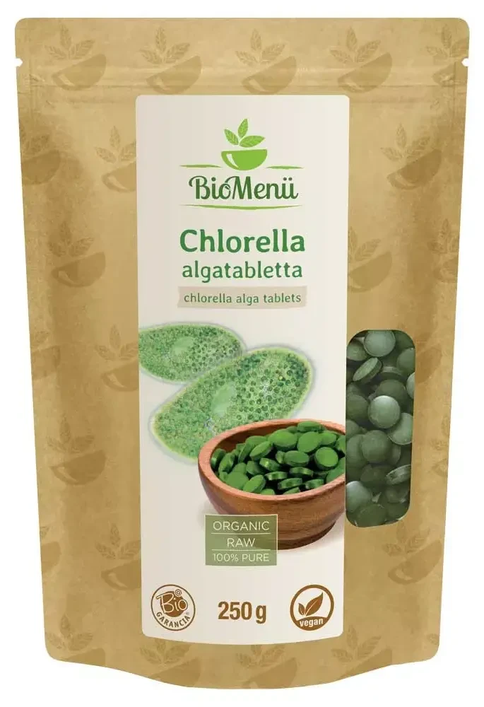 BioMenü BIO CHLORELLA ALGA tabletta 250 g
