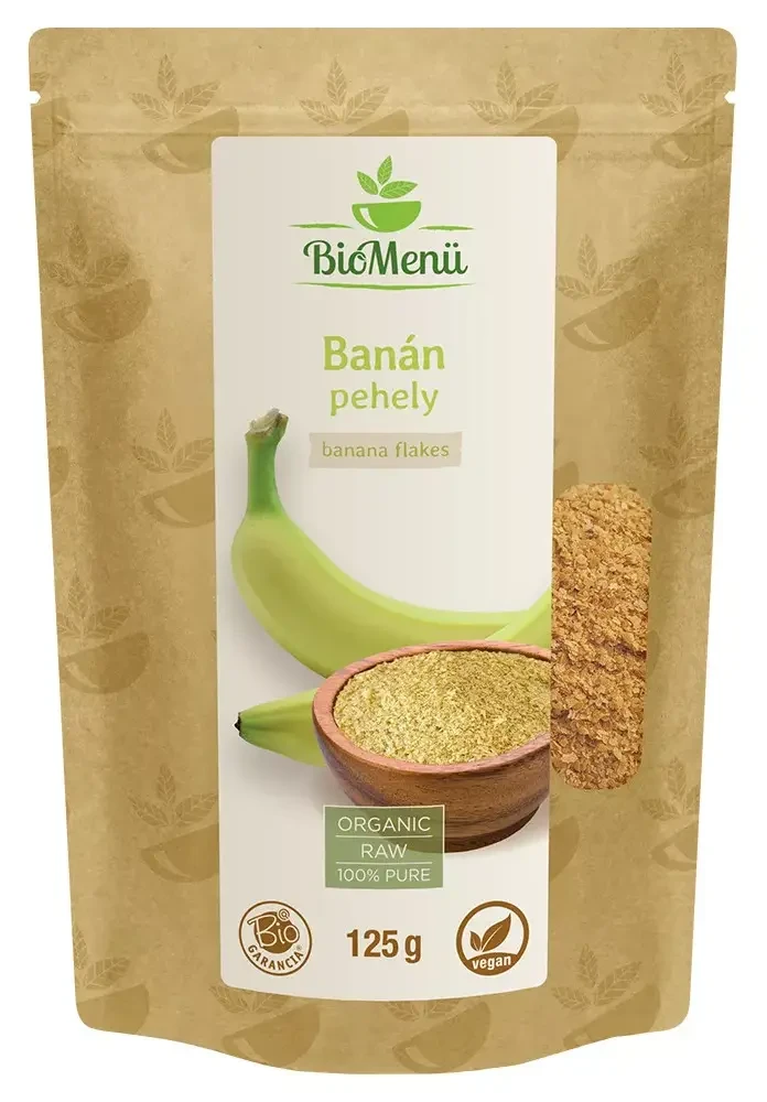 Biomenü BIO BANÁN Pehely 125 g