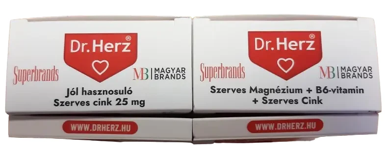 Dr. Herz Ajándék Csomag 4 étrend-kiegészítővel