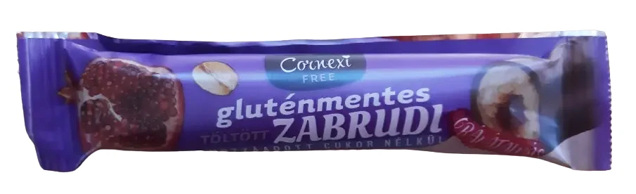 Cornexi Gluténmentes zabrudi - Hozzáadott cukor nélkül (gránátalmás) 30g
