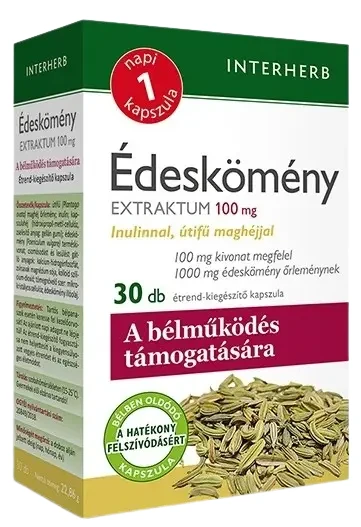 Interherb NAPI1 Édeskömény Extraktum 30 db