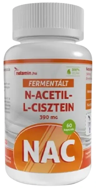 Netamin Fermentált N-Acetil-L-cisztein kapszula 60 db