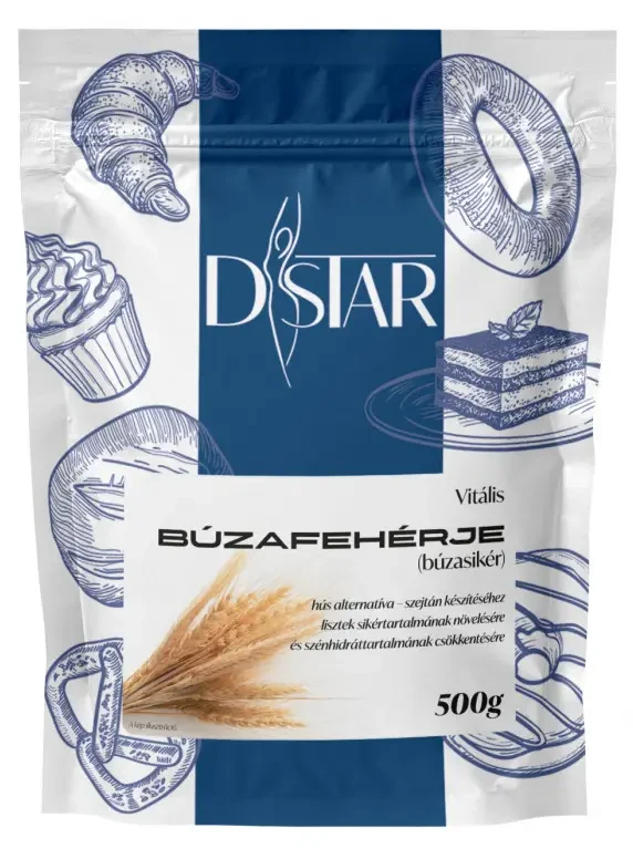 D-STAR Búzafehérje (búzasikér) 500 g