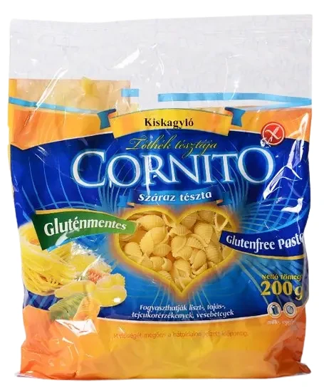 Cornito Gluténmentes száraztészta (kiskagyló) 200g