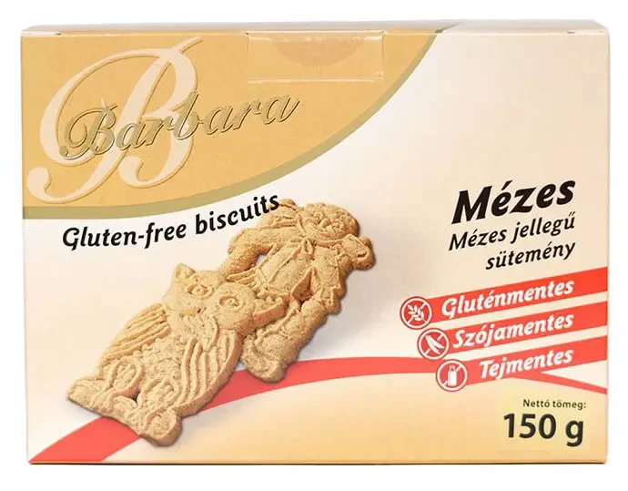 Barbara Gluténmentes Mézes jellegű sütemény 150 g