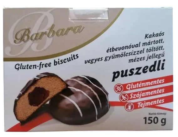 Barbara Töltött mézes jellegű puszedli 150 g