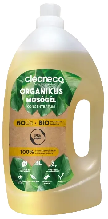 Cleaneco Organikus Univerzális Mosógél koncentrátum 3 L