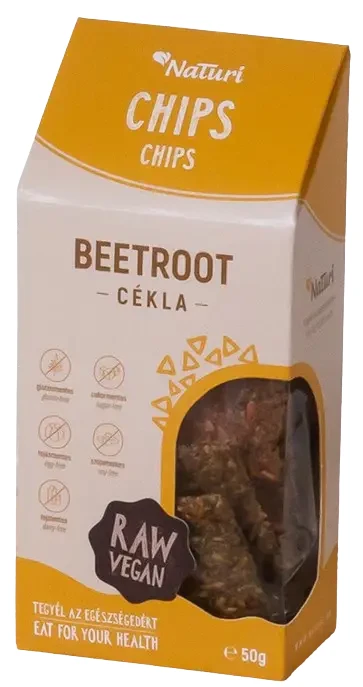 NaTuri Céklás Chips - Beetroot 50g