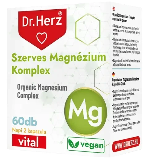 Dr. Herz Szerves Magnézium Komplex 60 db kapszula