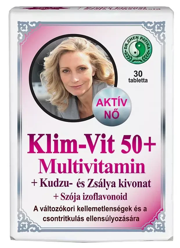 Dr. Chen Klim-Vit 50+ Multivitamin tabletta 30 db