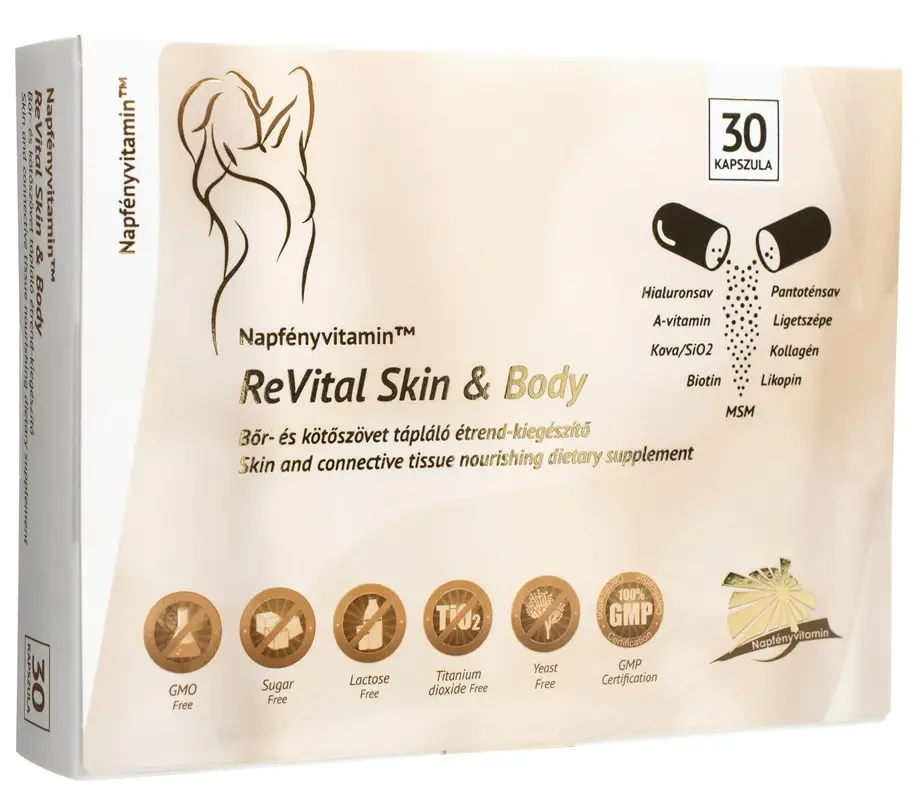 Napfényvitamin ReVital Skin & Body 30db