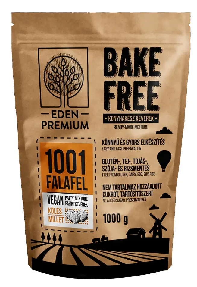 Éden Prémium Bake-Free 1001 Falafel fasírt keverék köleses 1000 g