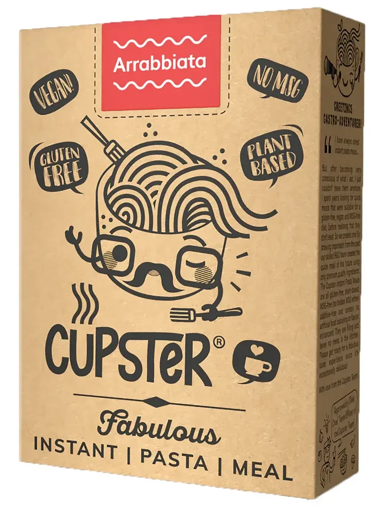 Cupster Instant Tészta/Pasta Not Arrabbiata 97 g