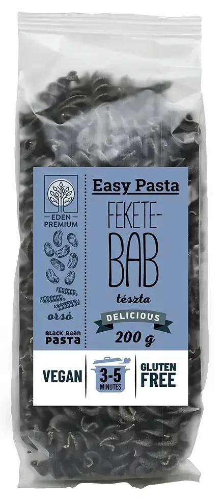 Éden Prémium Easy Pasta Feketebab tészta Orsó 200 g