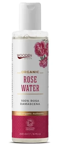 Wooden Spoon Organikus Damaszkuszi Rózsavíz 200 ml