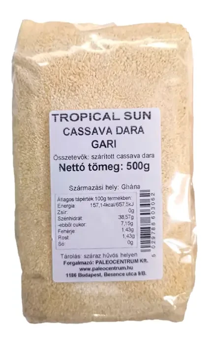 Paleolit - Tropical Sun Cassava dara GARI 500g