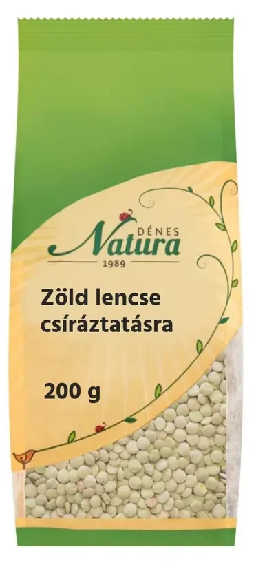Dénes Natura Zöld lencse csíráztatásra 200 g