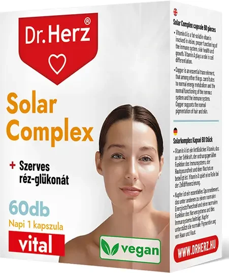 Dr. Herz Solar Complex Barnító kapszula 60 db