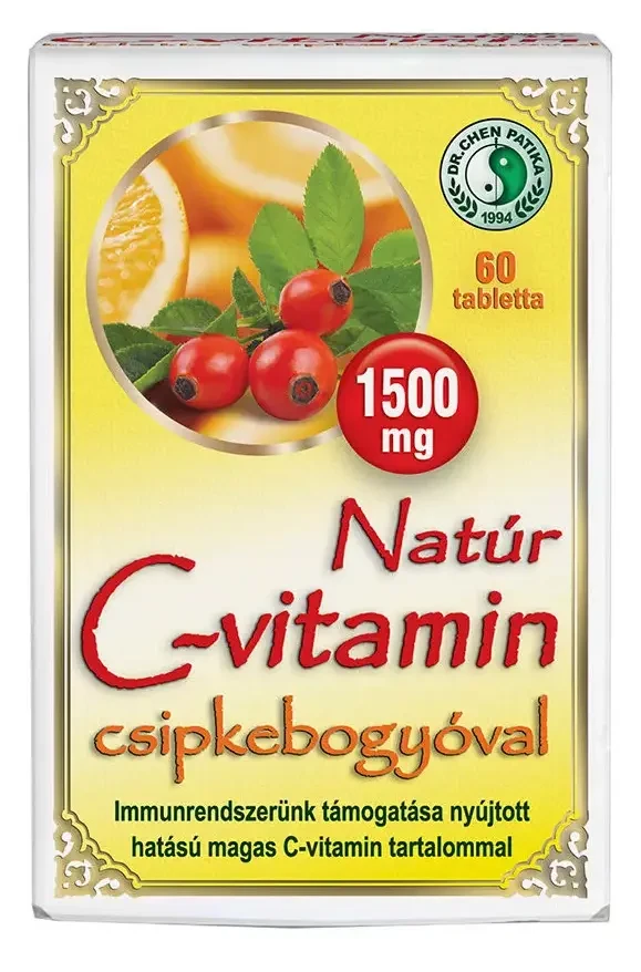 Dr. Chen Natúr C-vitamin 1500mg tabletta 60db