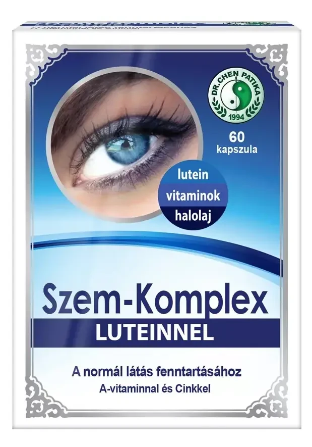Dr. Chen Szem-Komplex Luteinnel kapszula 60db
